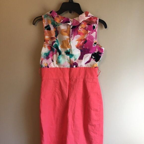 Dressbarn Size 6 Orange dress - Picture 4 of 4